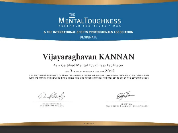 Certificate 1